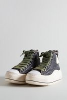 KURT HIGH TOP SNEAKER - WASHED BLACK