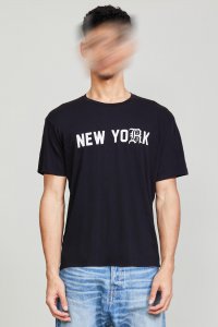 NEW YORK 13 BOY T - BLACK