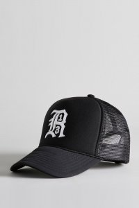 R13 TRUCKER HAT - BLACK