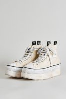 COURTNEY PLATFORM HIGH TOP SNEAKER - ECRU