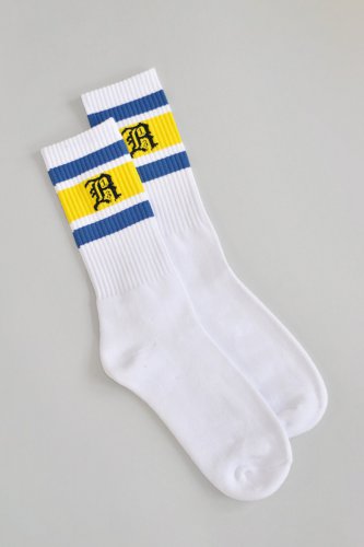 RETRO STRIPE SOCKS - YELLOW STRIPE