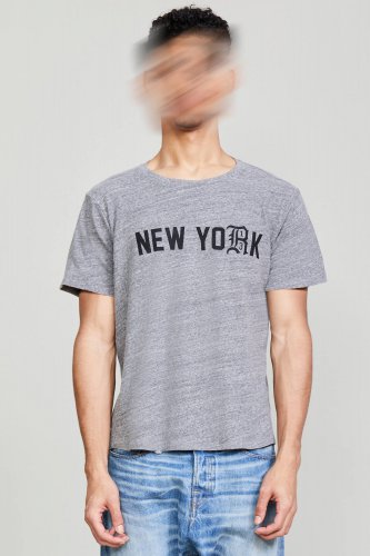 NEW YORK 13 BOY T - HEATHER GREY