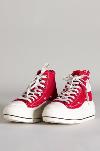 KURT HIGH TOP SNEAKER - RED