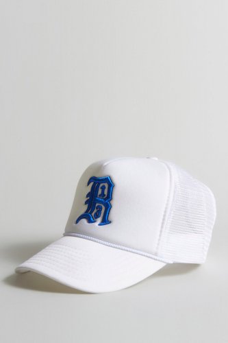 R13 TRUCKER HAT - WHITE