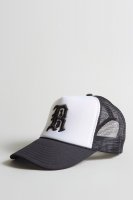 R13 TRUCKER HAT - BLACK AND WHITE