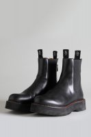 SINGLE STACK CHELSEA BOOT - BLACK