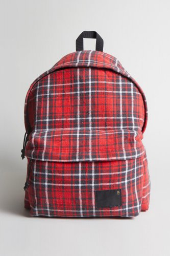 R13 BACKPACK - RED PLAID