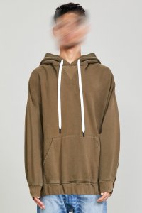 JUMBO HOODIE - DARK OLIVE