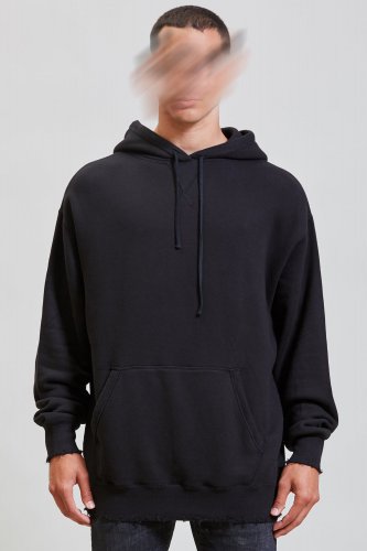 VINTAGE HOODIE - BLACK