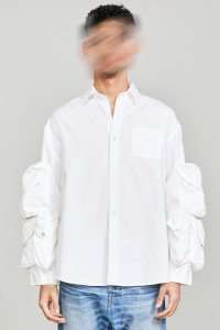 MULTIPOCKET BUTTON DOWN - WHITE