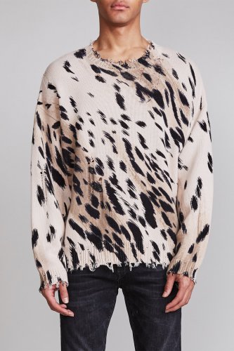 OVERSIZED SWEATER - CHEETAH