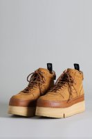 THE RIOT LEATHER HIGH TOP - TAN NUBUCK