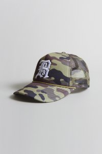 R13 TRUCKER HAT - CAMOUFLAGE OLIVE