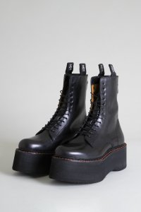 DOUBLE STACK BOOT - BLACK