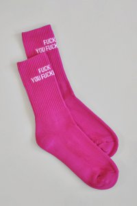 FYYFF SOCKS - HOT PINK